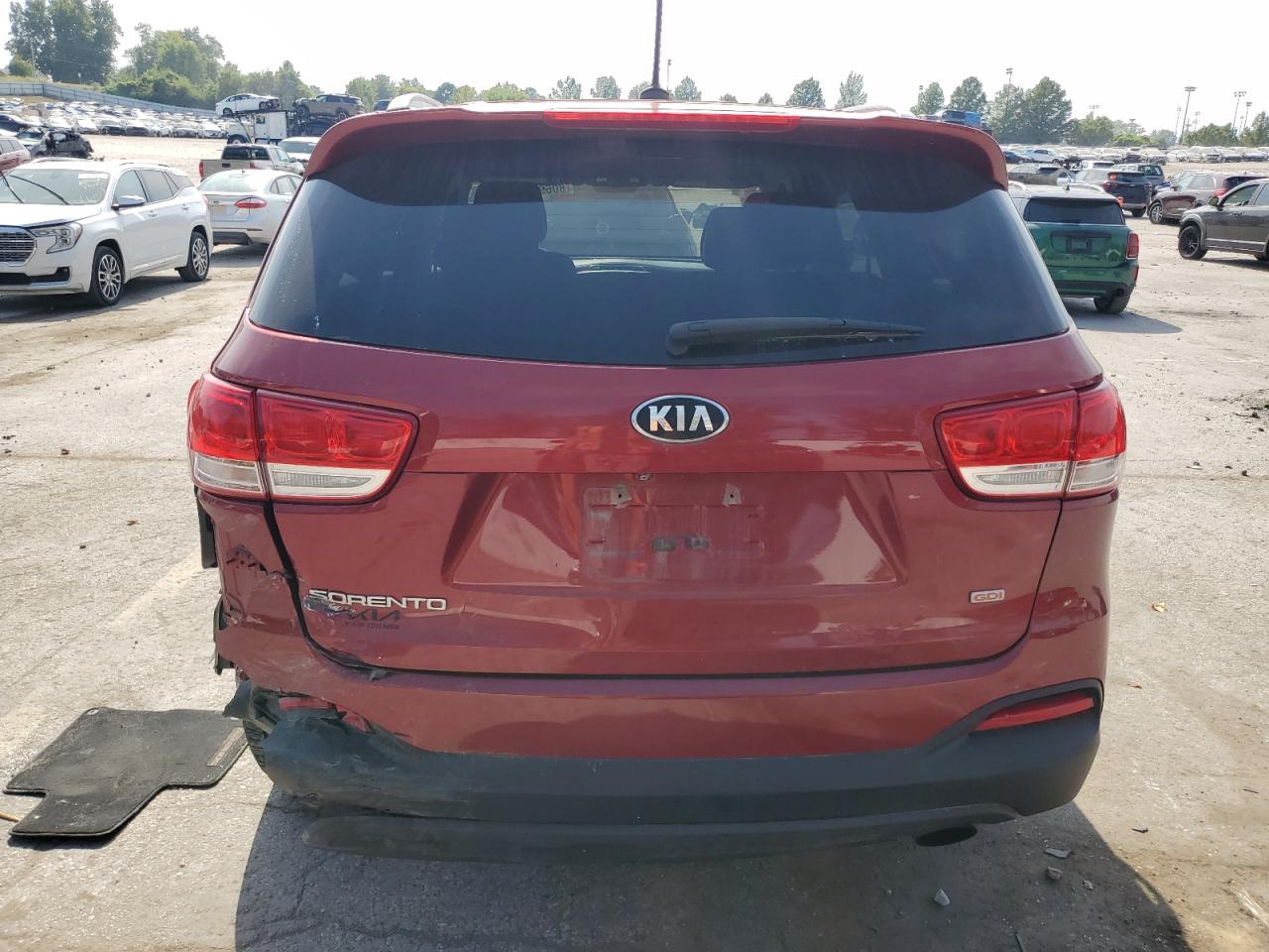 2016 Kia Sorento Lx VIN: 5XYPG4A35GG084427 Lot: 80695415