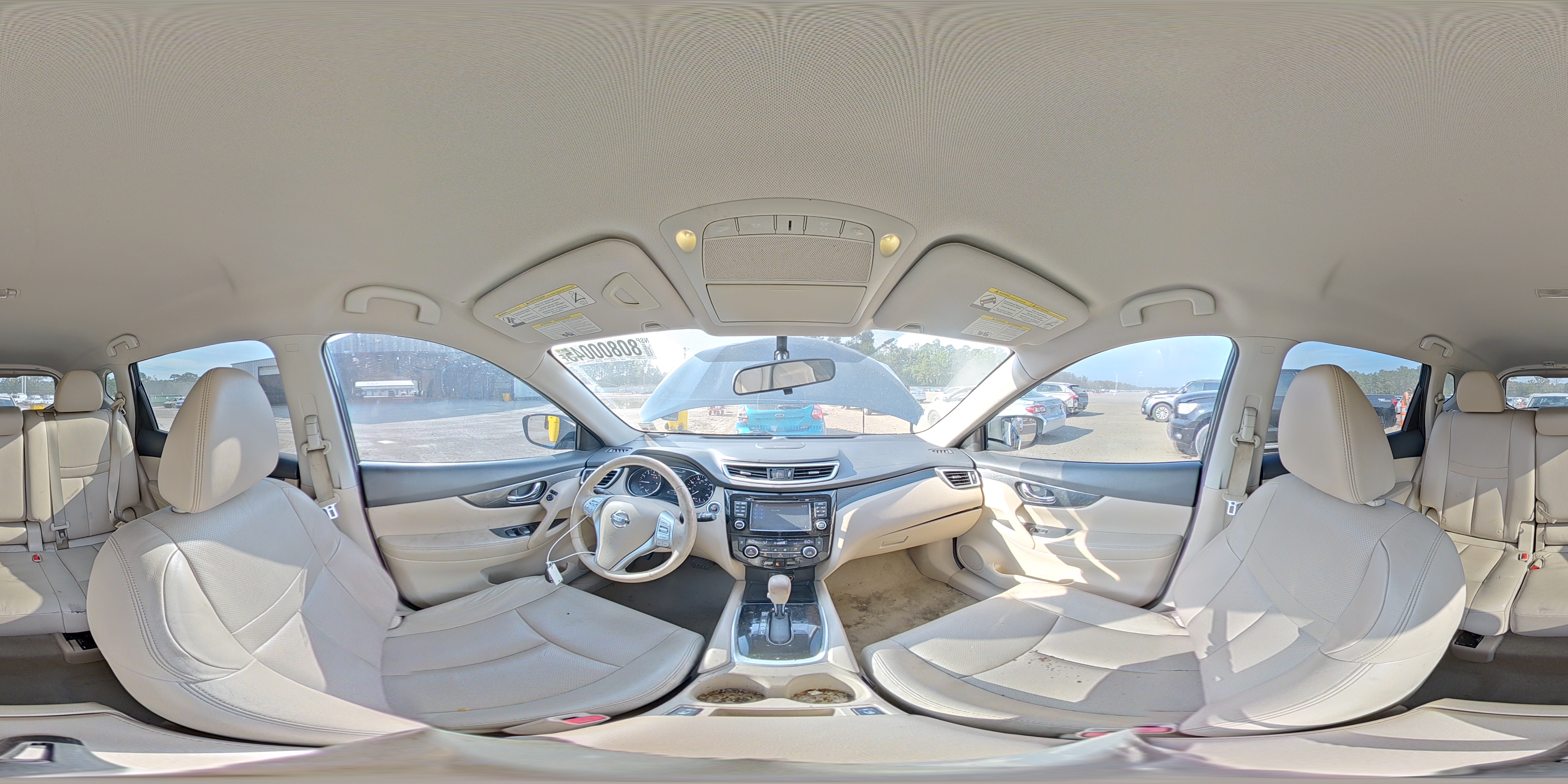 2015 Nissan Rogue S VIN: 5N1AT2MT1FC783781 Lot: 80800045