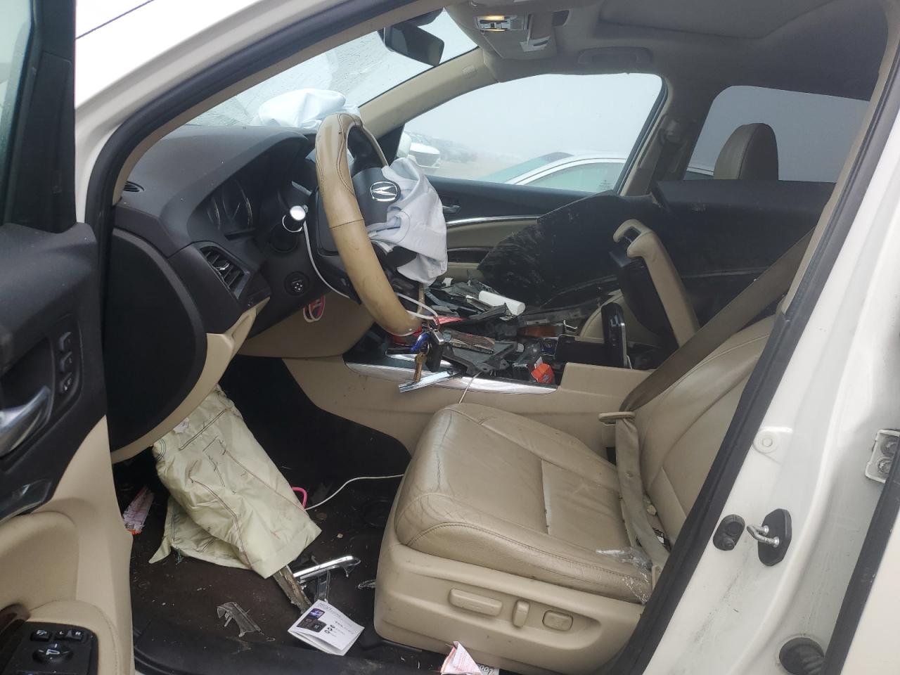 2017 Acura Mdx Technology VIN: 5J8YD4H58HL000080 Lot: 81772805