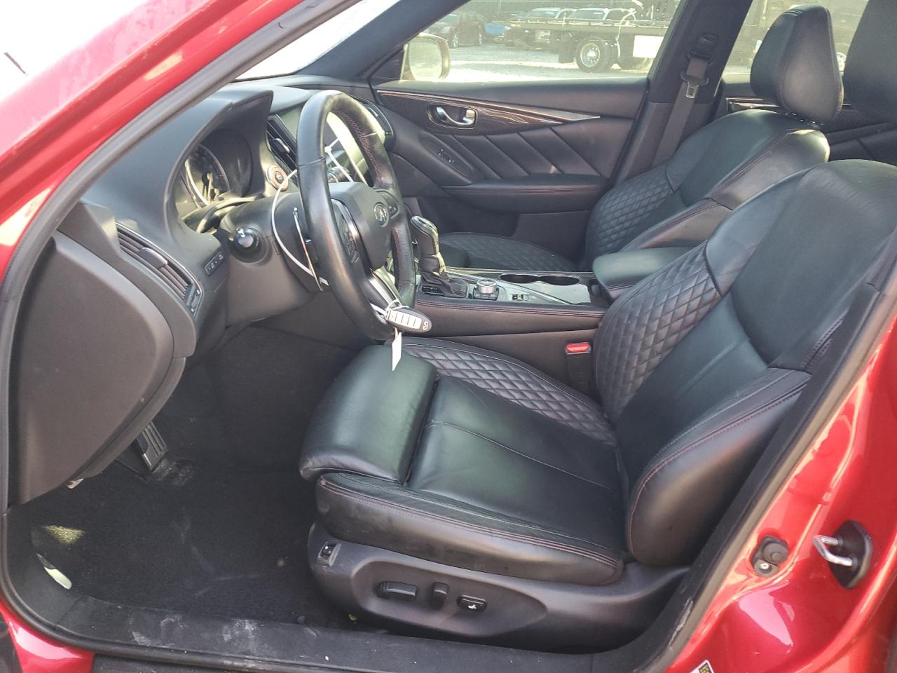 2018 Infiniti Q50 Red Sport 400 VIN: JN1FV7AP4JM640130 Lot: 72069715