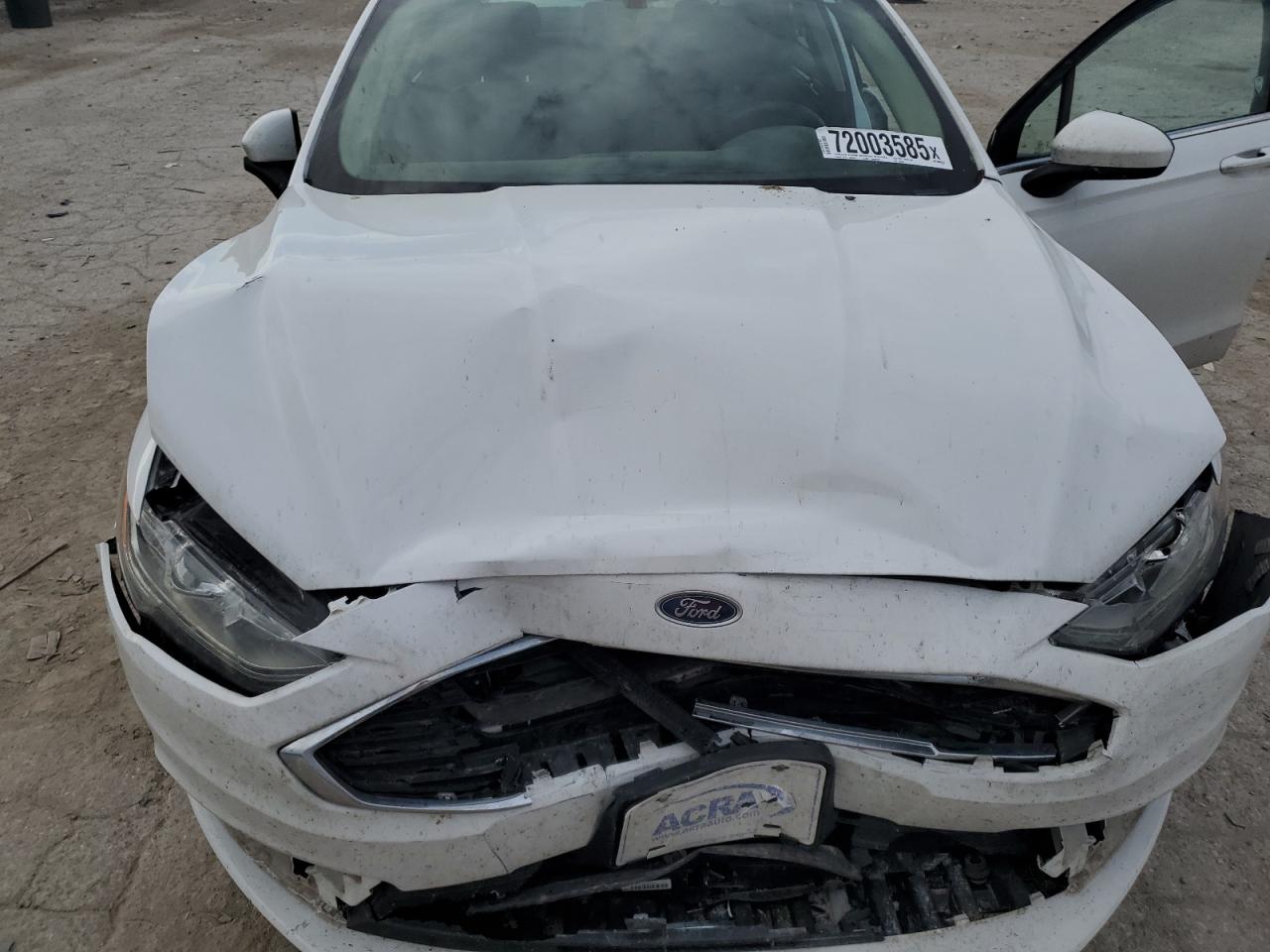 2017 Ford Fusion Se VIN: 3FA6P0H74HR355844 Lot: 72003585