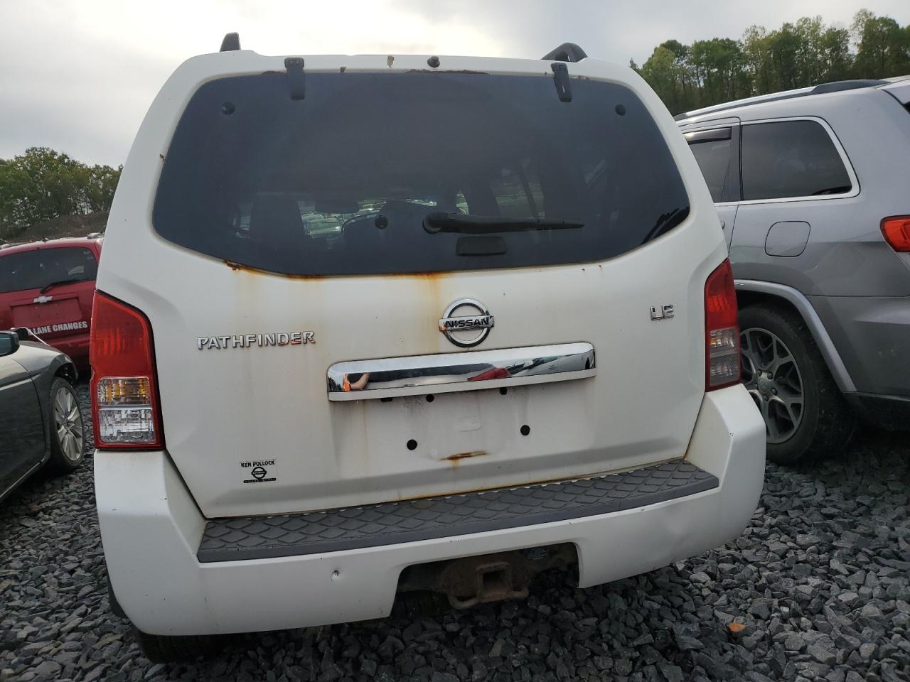 2008 Nissan Pathfinder Le VIN: 5N1BR18B38C621314 Lot: 81728475