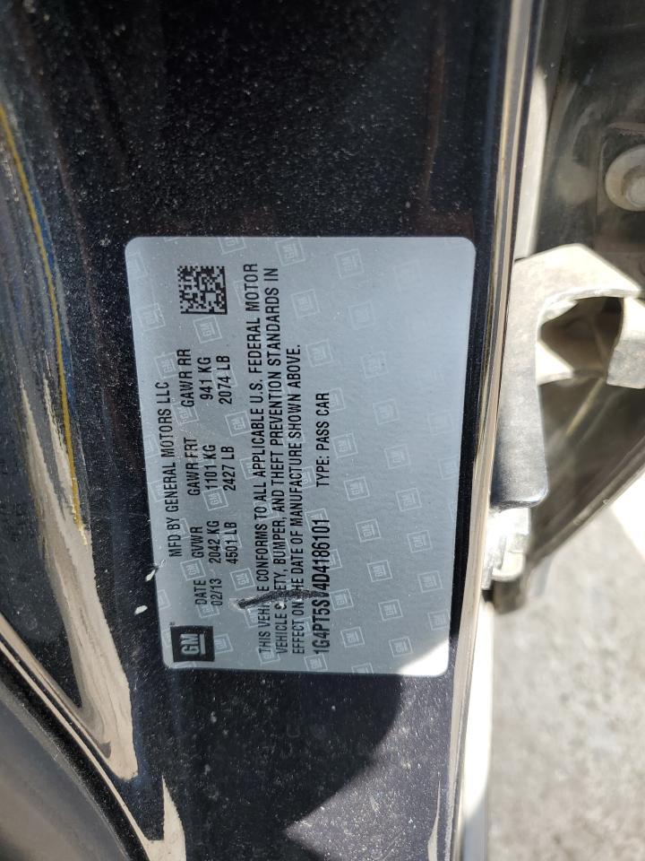 2013 Buick Verano Premium VIN: 1G4PT5SV4D4186101 Lot: 71789275