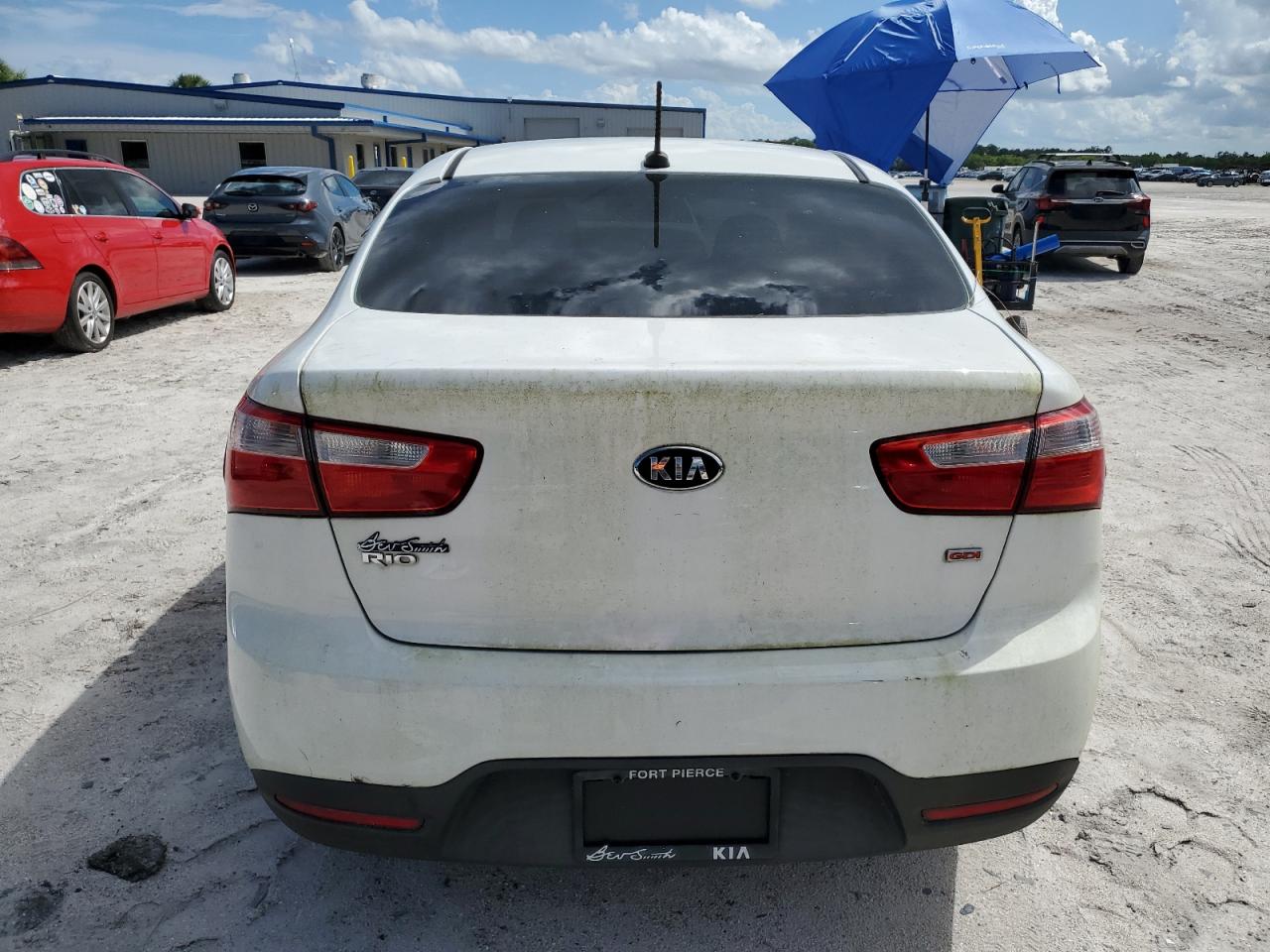 2014 Kia Rio Lx VIN: KNADM4A33E6405079 Lot: 71962765