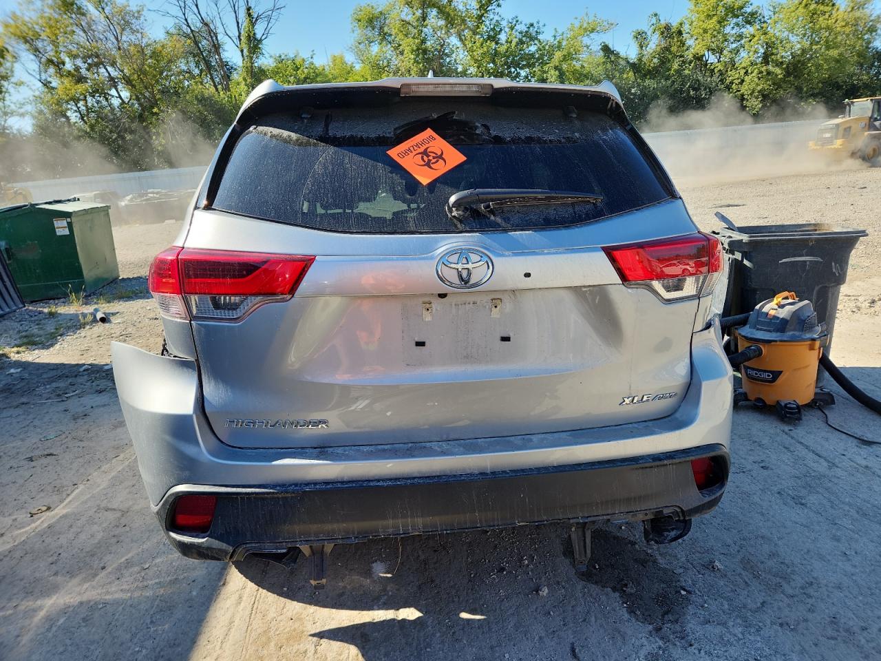 2018 Toyota Highlander Se VIN: 5TDJZRFH8JS895196 Lot: 70869335