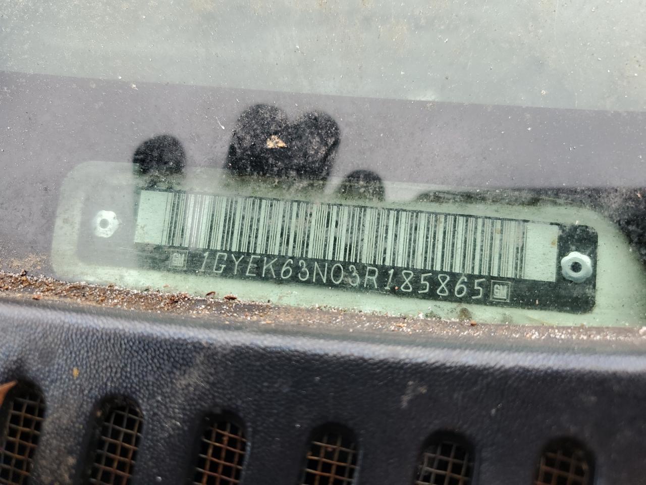 2003 Cadillac Escalade Luxury VIN: 1GYEK63N03R185865 Lot: 71529875