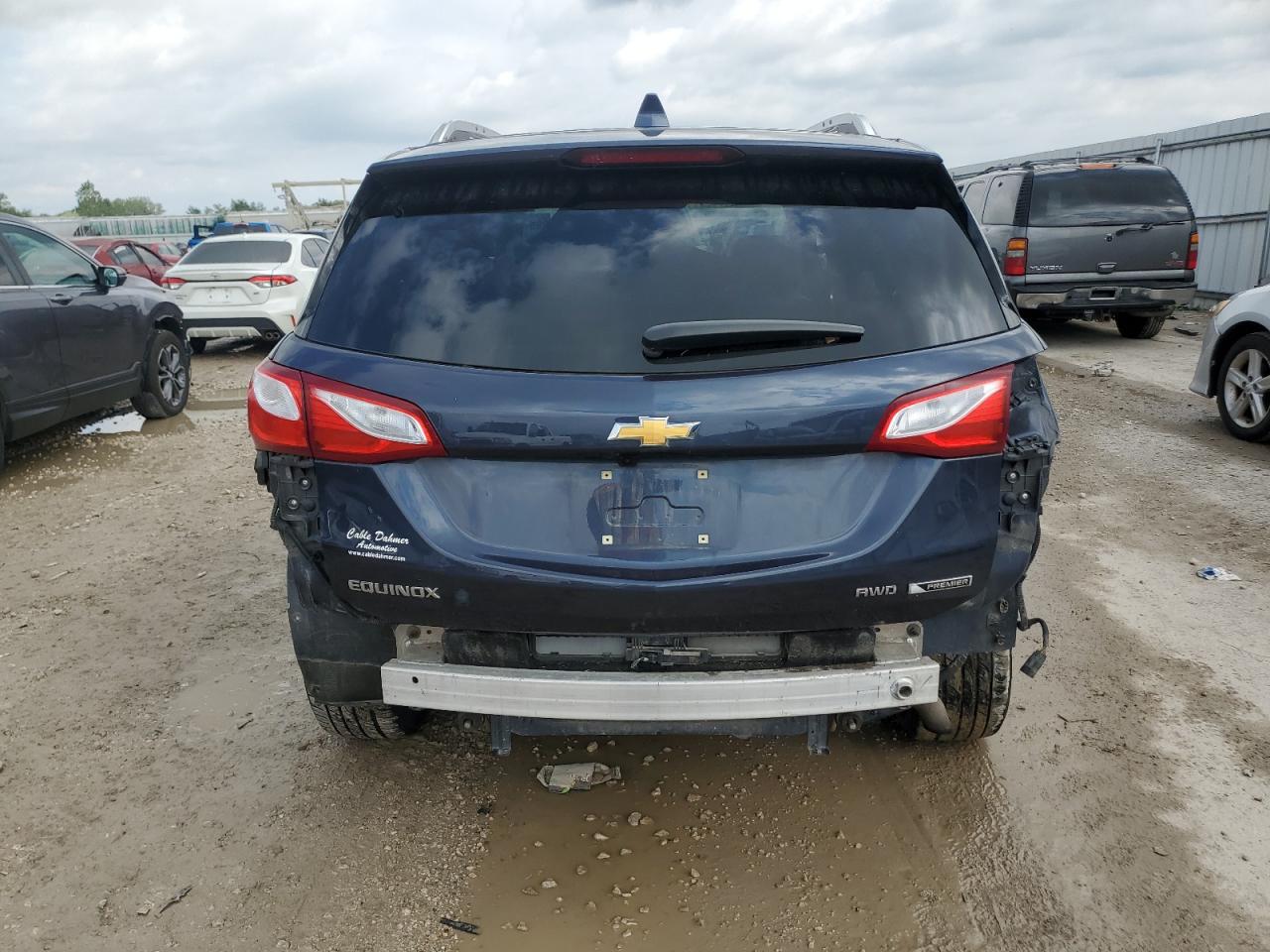 2018 Chevrolet Equinox Premier VIN: 3GNAXVEV5JS622287 Lot: 80082095