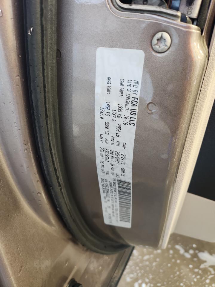 2017 Chrysler Pacifica Touring L VIN: 2C4RC1BG8HR591212 Lot: 83936295