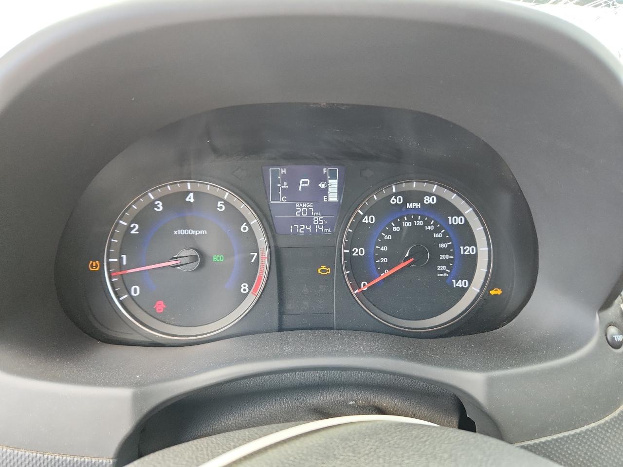 2017 Hyundai Accent Se VIN: KMHCT4AE4HU173994 Lot: 82058855