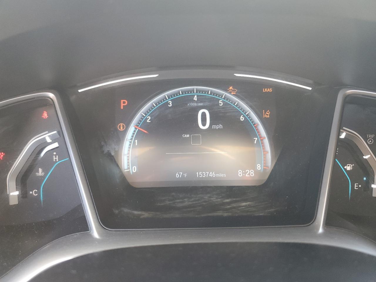 2019 Honda Civic Ex VIN: JHMFC1F39KX011063 Lot: 80669075