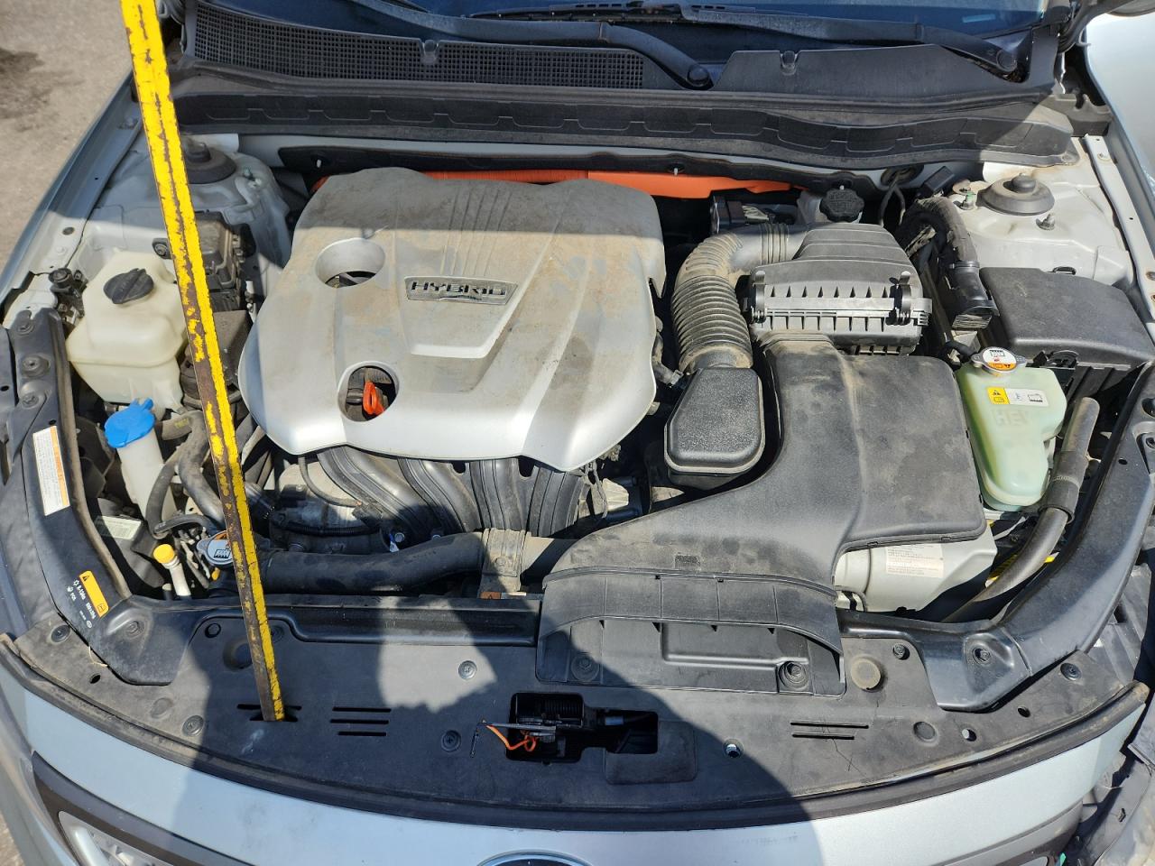 2014 Kia Optima Hybrid VIN: KNAGM4AD7E5073885 Lot: 81850225