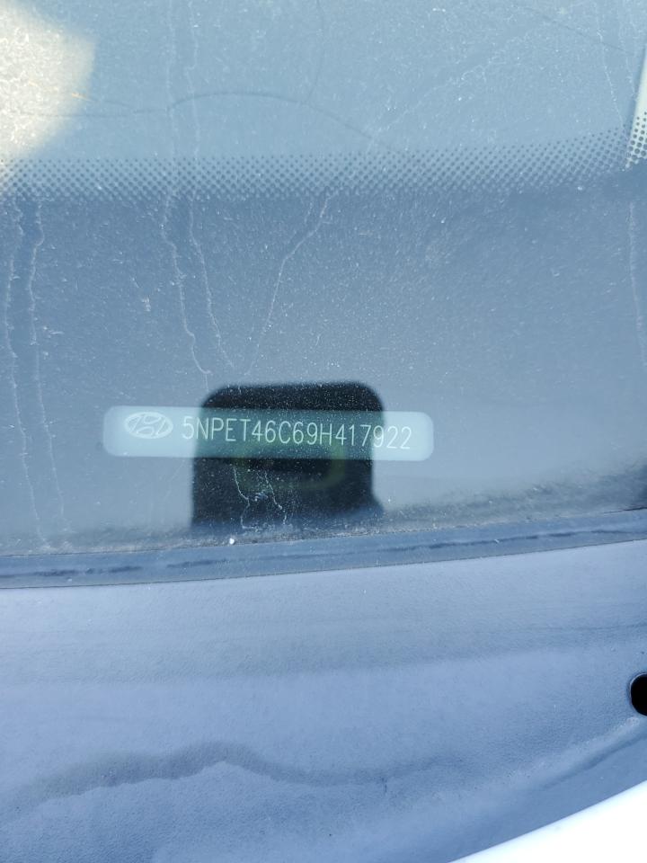 2009 Hyundai Sonata Gls VIN: 5NPET46C69H417922 Lot: 81259135