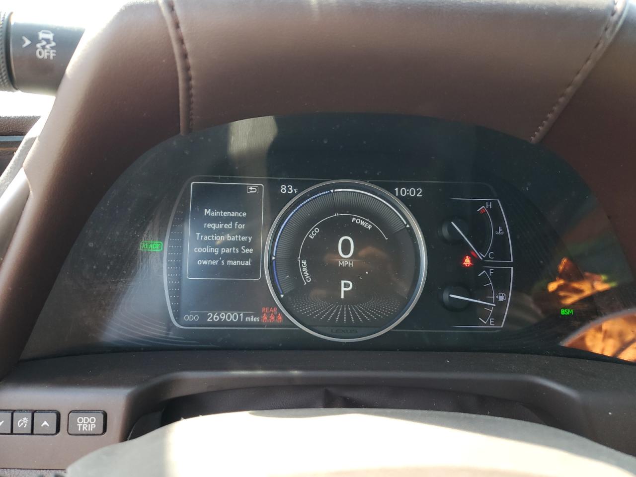 2019 Lexus Es 300H VIN: JTHB21B1XK2019658 Lot: 71884415