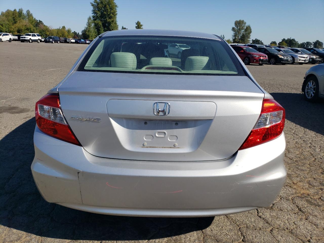 2012 Honda Civic Lx VIN: 19XFB2F58CE344044 Lot: 81286325