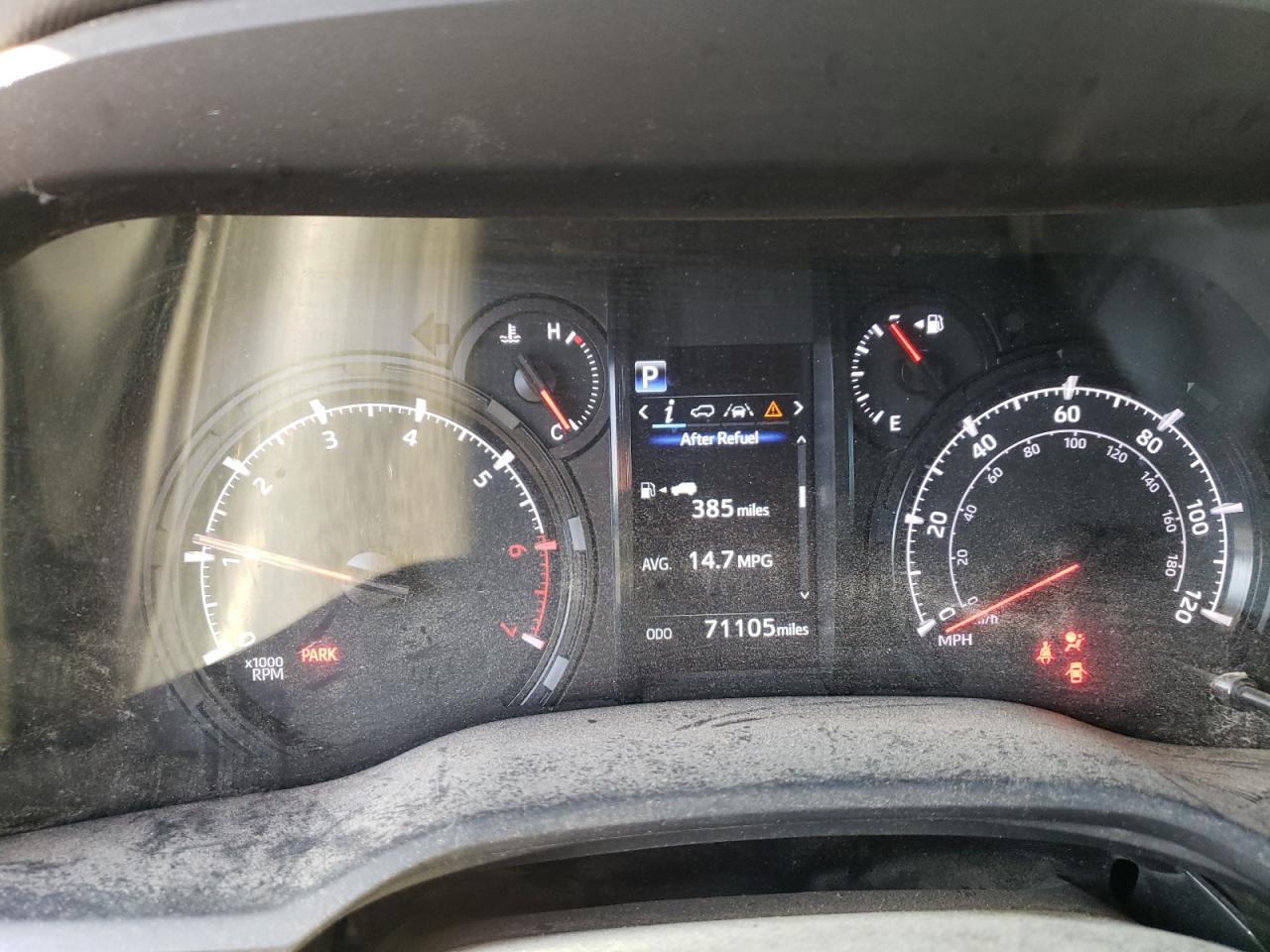 2021 Toyota 4Runner Sr5/Sr5 Premium VIN: JTEMU5JR8M5918261 Lot: 80294355