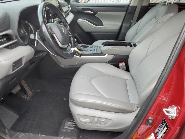  TOYOTA HIGHLANDER 2022 Красный