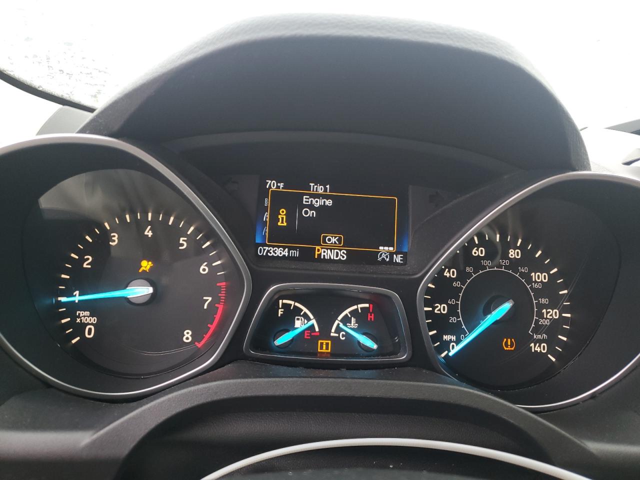 2017 Ford Escape Se VIN: 1FMCU0G95HUB79528 Lot: 81596155