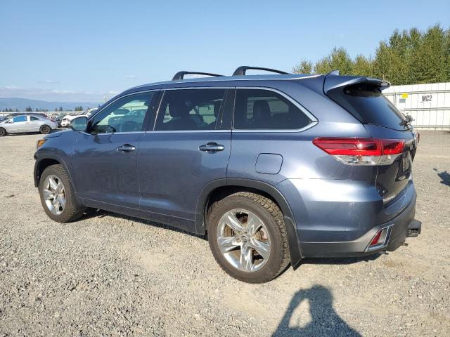  TOYOTA HIGHLANDER 2018 Синий