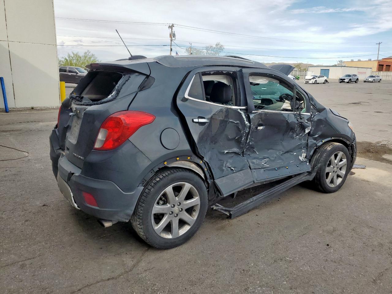 2016 Buick Encore grey null gasoline KL4CJCSB5GB648064 photo #4