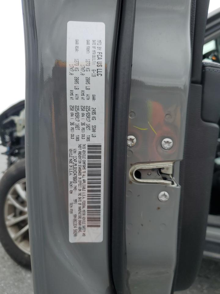 2019 Jeep Cherokee Latitude Plus VIN: 1C4PJMLB1KD478603 Lot: 81383355