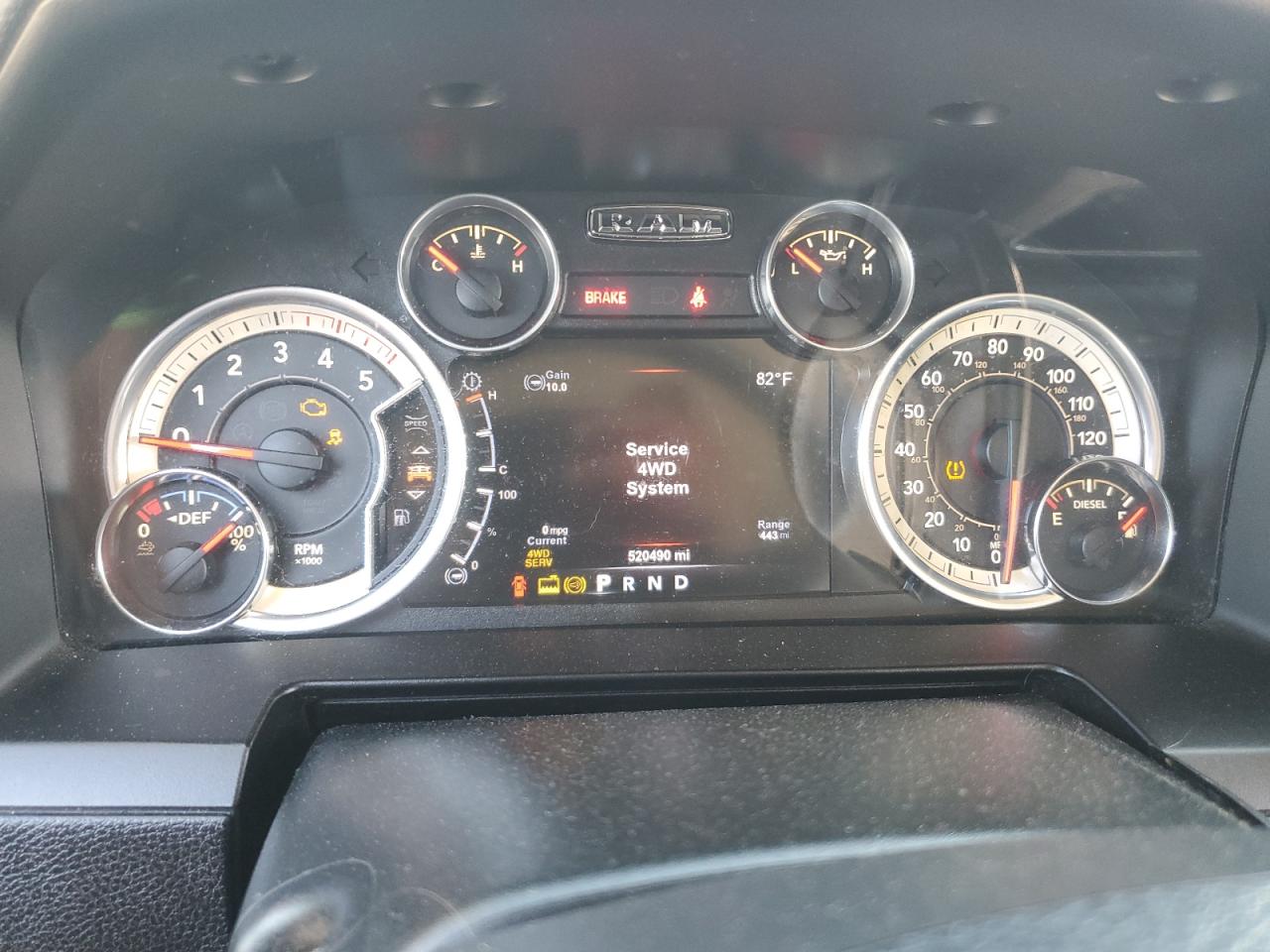 2017 Ram 2500 Laramie VIN: 3C6UR5NL4HG692947 Lot: 80304215