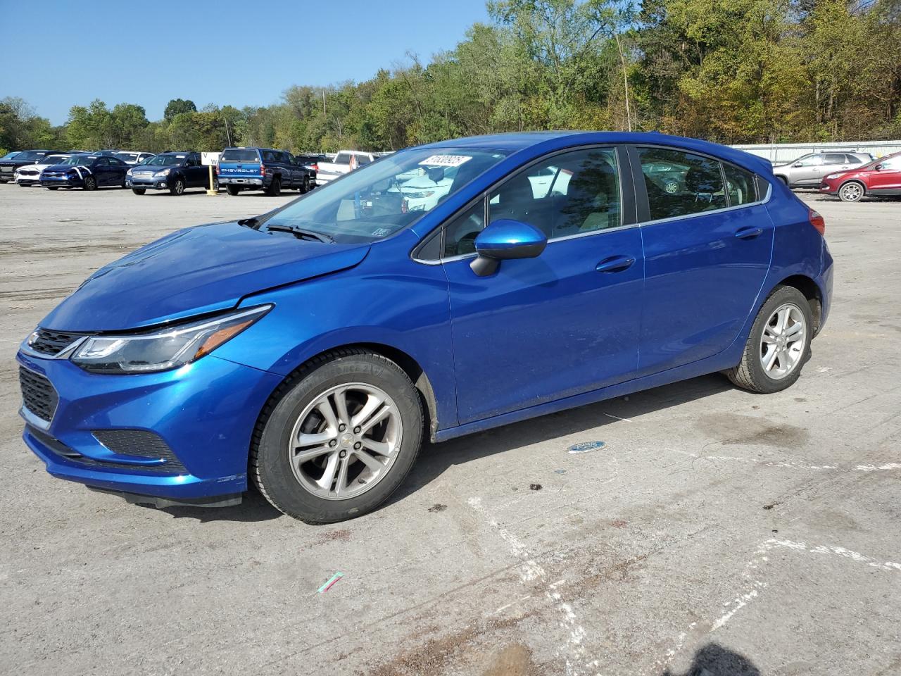 2018 Chevrolet Cruze Lt VIN: 3G1BE6SM2JS545262 Lot: 81830925