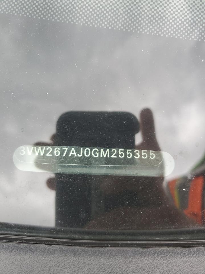 2016 Volkswagen Jetta S VIN: 3VW267AJ0GM255355 Lot: 84262195