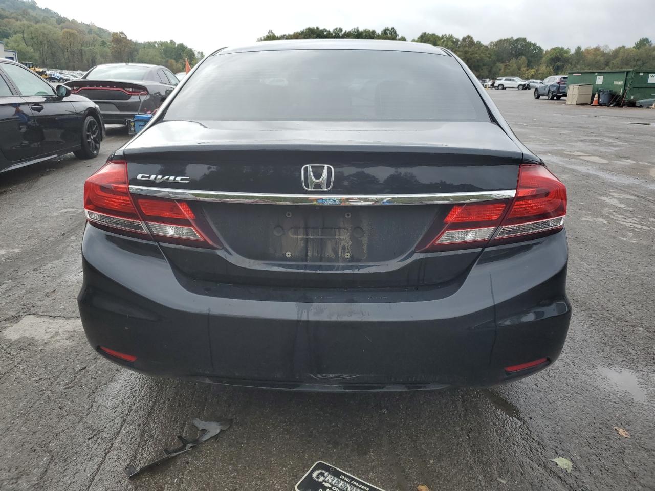 2013 Honda Civic Exl VIN: 2HGFB2F91DH550803 Lot: 81639955