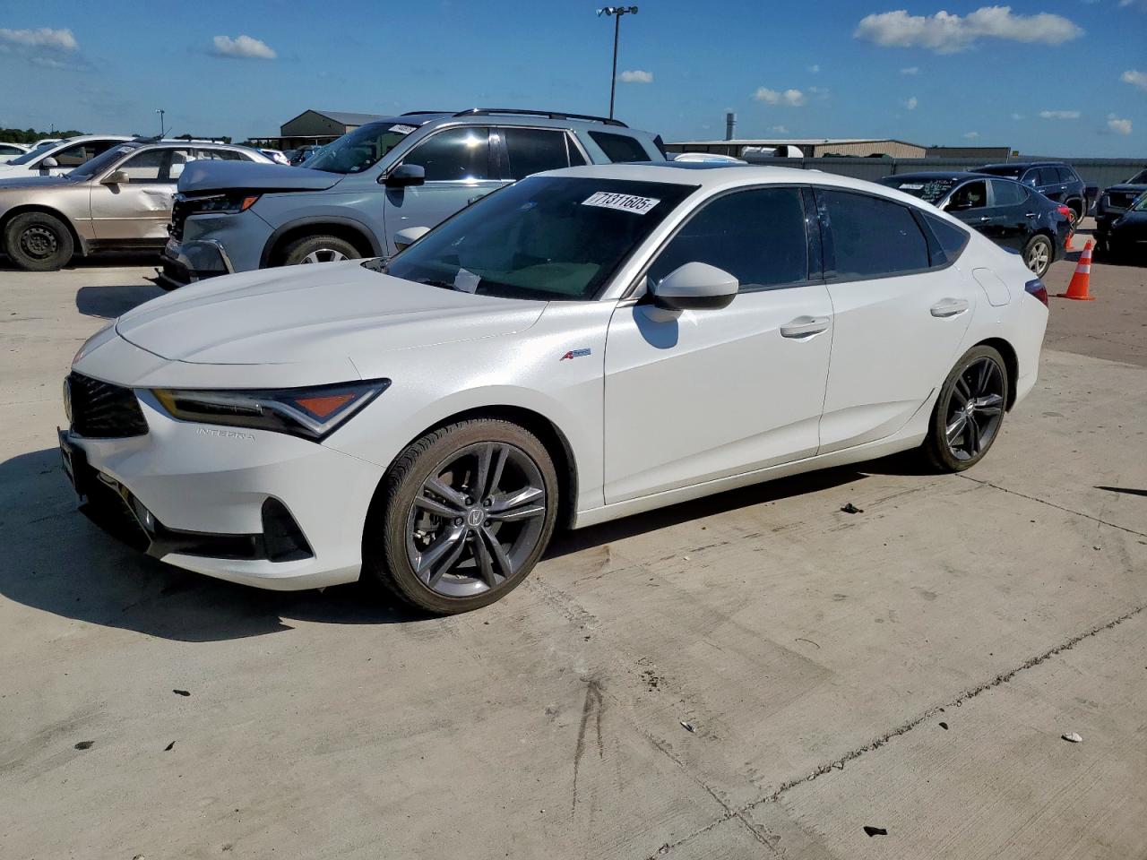 ACURA INTEGRA A- 2024. Lot# 71311605. VIN 19UDE4H37RA017296. Photo 1