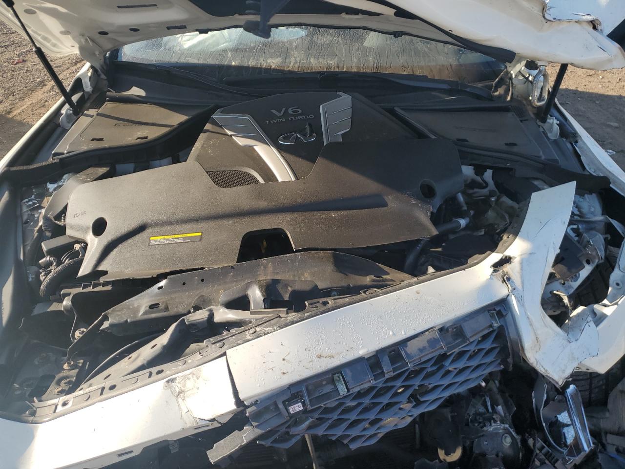 2017 Infiniti Q50 Red Sport 400 VIN: JN1FV7AR3HM871788 Lot: 81396575