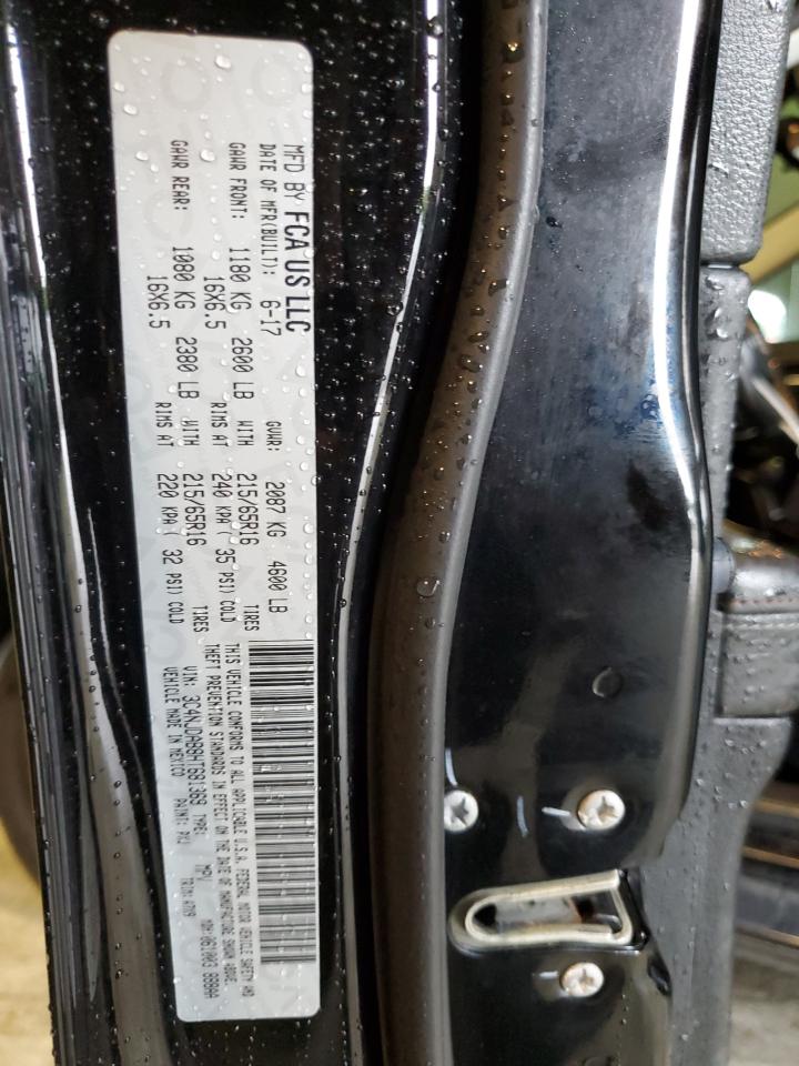 2017 Jeep Compass Sport VIN: 3C4NJDAB8HT681369 Lot: 81318575