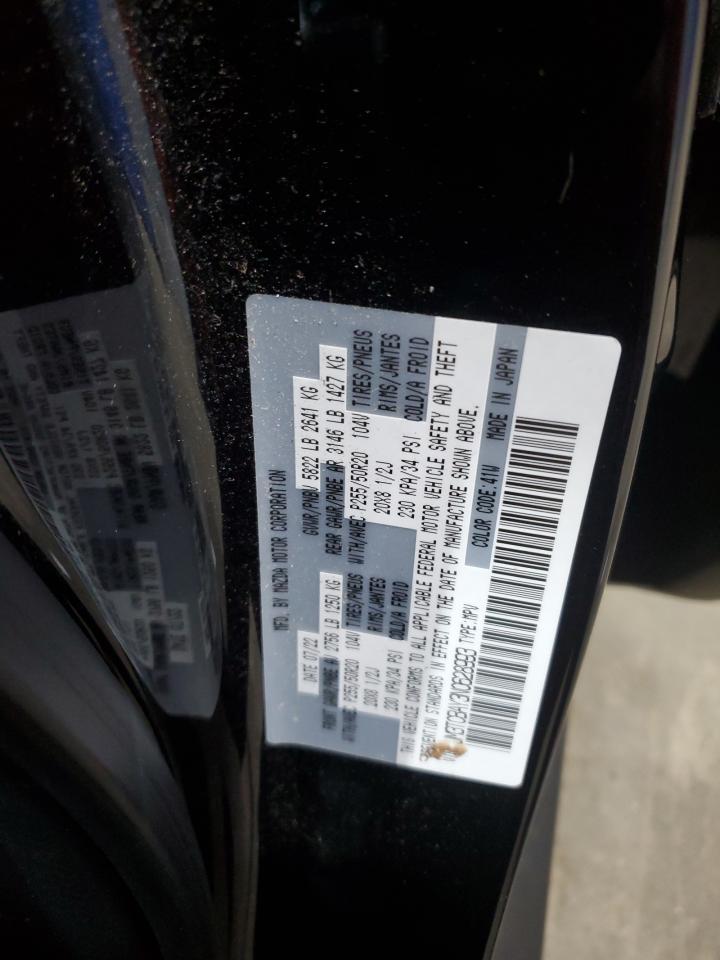 2022 Mazda Cx-9 Touring Plus VIN: JM3TCBAY3N0628993 Lot: 84218855