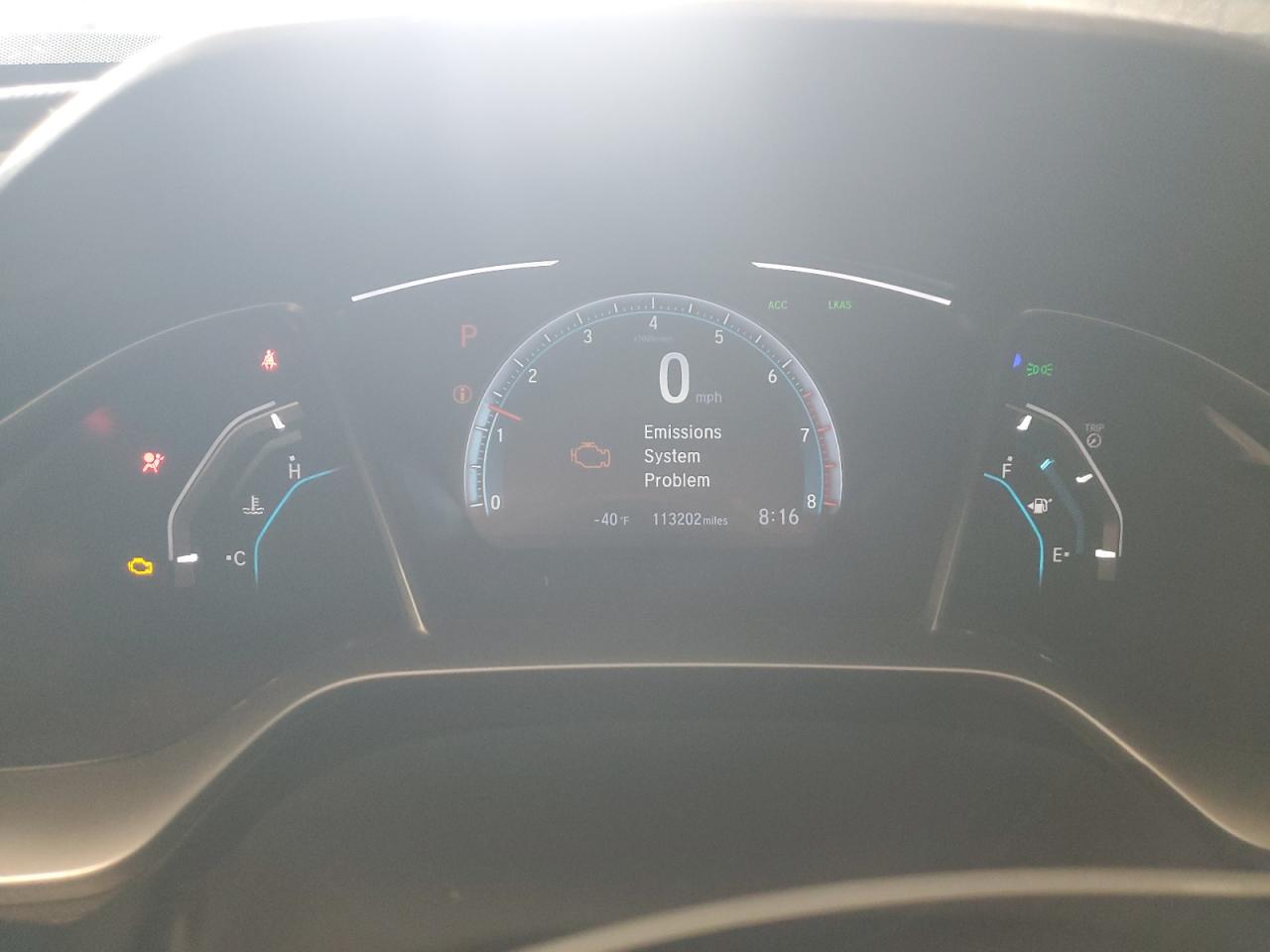 2020 Honda Civic Ex VIN: 19XFC1F39LE001622 Lot: 71954165