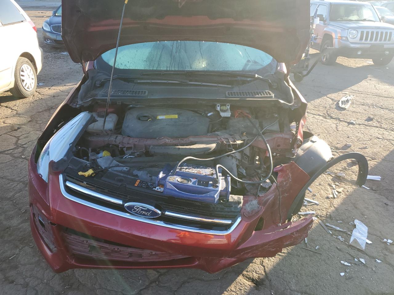 2015 Ford Escape Titanium VIN: 1FMCU0JX5FUC59710 Lot: 81941075