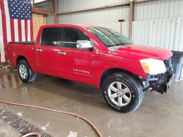 Pickups NISSAN TITAN 2012 Red