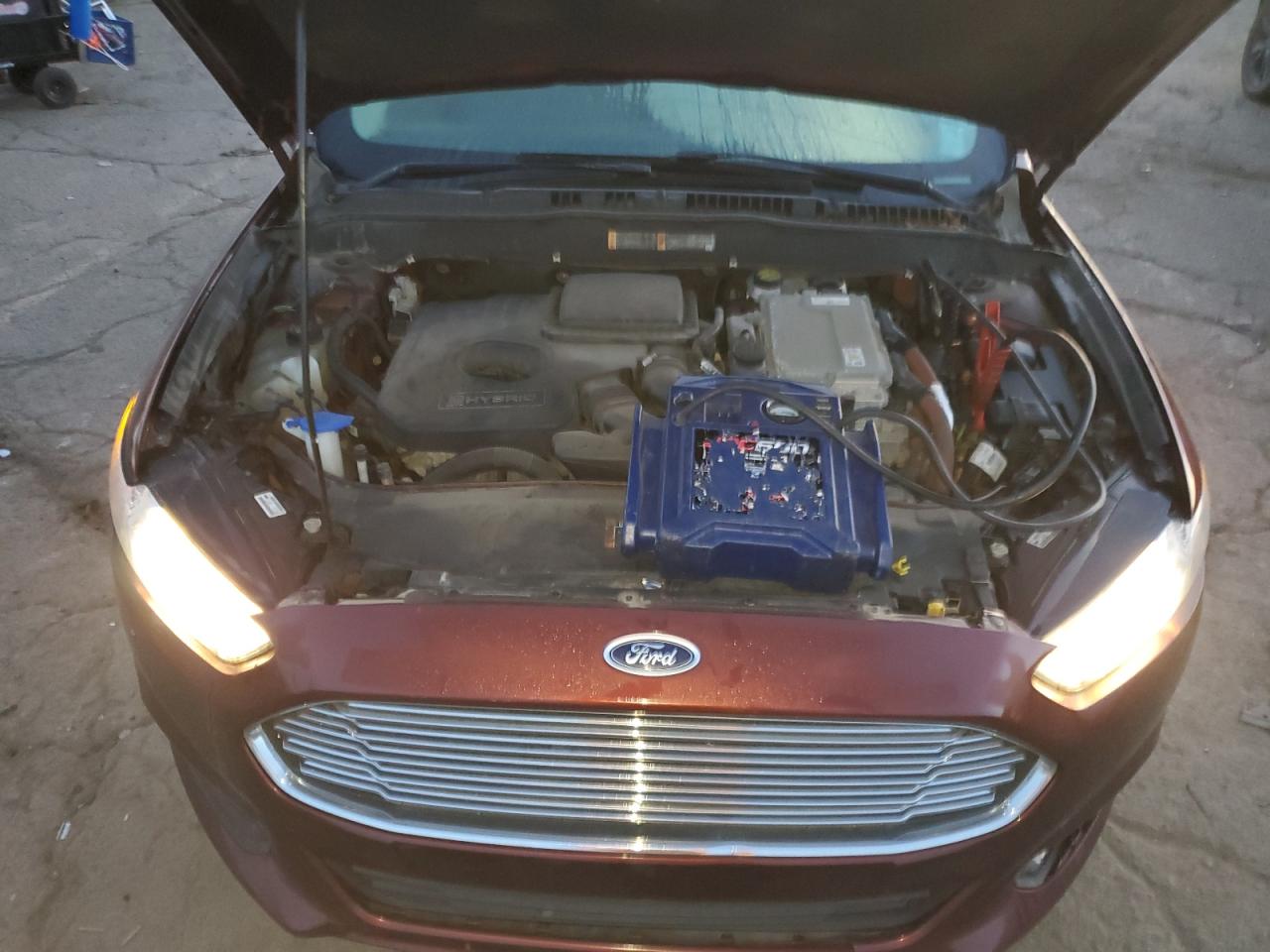 2015 Ford Fusion Se Hybrid VIN: 3FA6P0LU8FR204967 Lot: 84728795