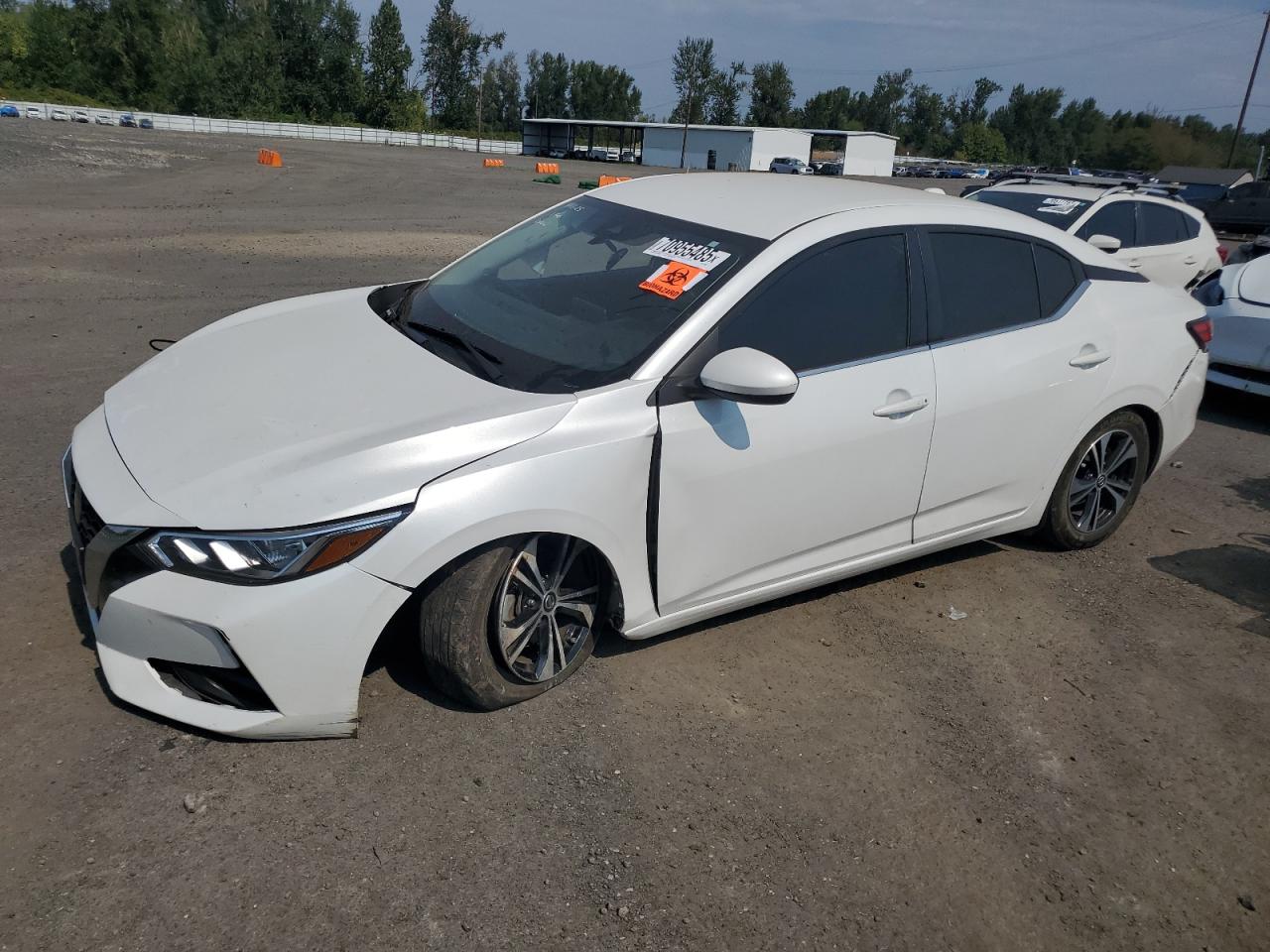 2023 Nissan Sentra Sv white null gasoline 3N1AB8CV2PY306964 photo #1