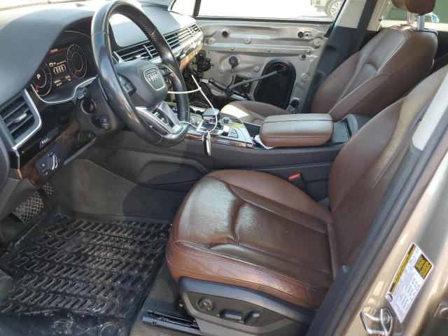  AUDI Q7 2017 tan