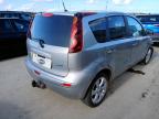 2010 NISSAN NOTE N-TEC  for sale at Copart PETERLEE