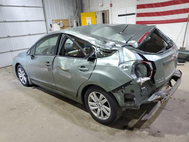  SUBARU IMPREZA 2016 Зеленый