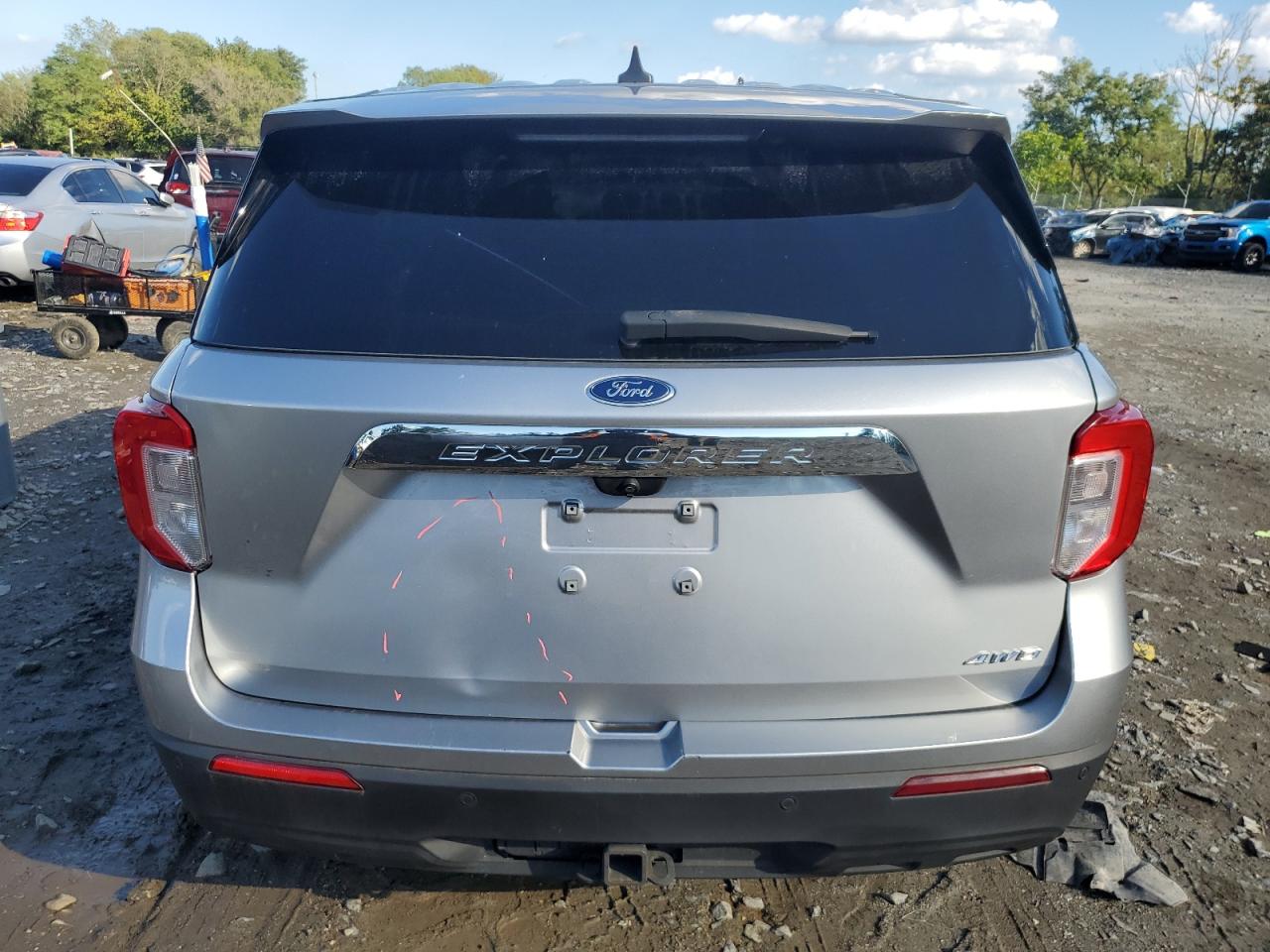 2022 Ford Explorer VIN: 1FMSK8BH8NGA02593 Lot: 81336055