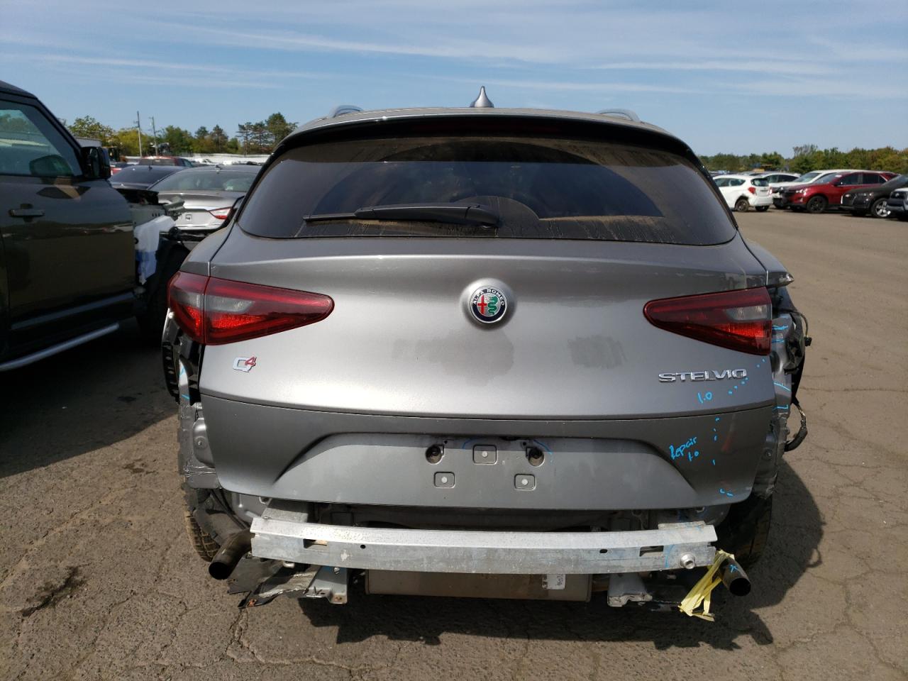 2020 Alfa Romeo Stelvio Ti VIN: ZASPAKBN4L7C76006 Lot: 81055915