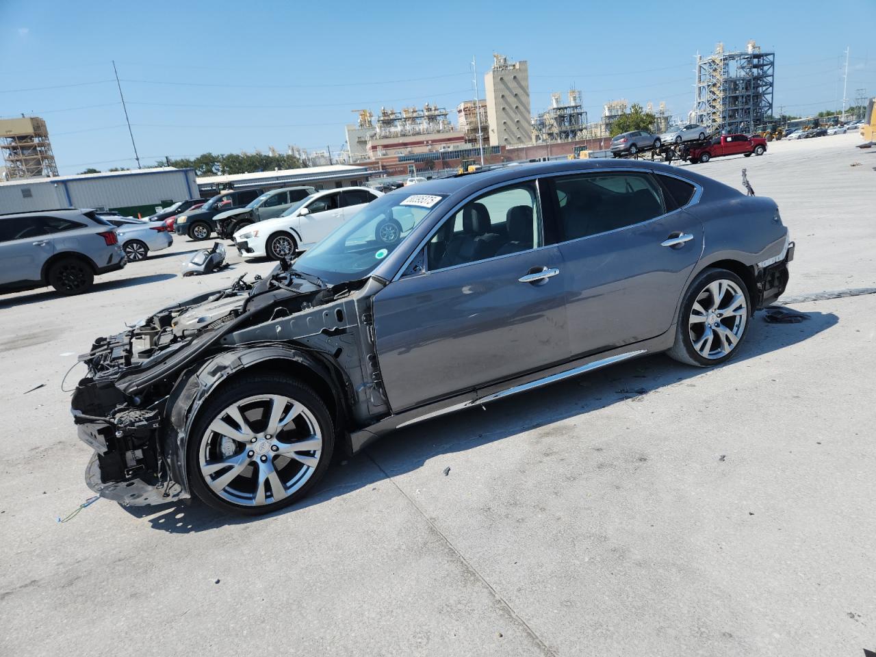 INFINITI Q70 2019. Lot# 80395375. VIN JN1BY1PP6KM685615. Photo 1