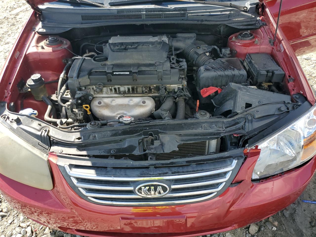 2008 Kia Spectra Ex VIN: KNAFE121685547759 Lot: 84223565