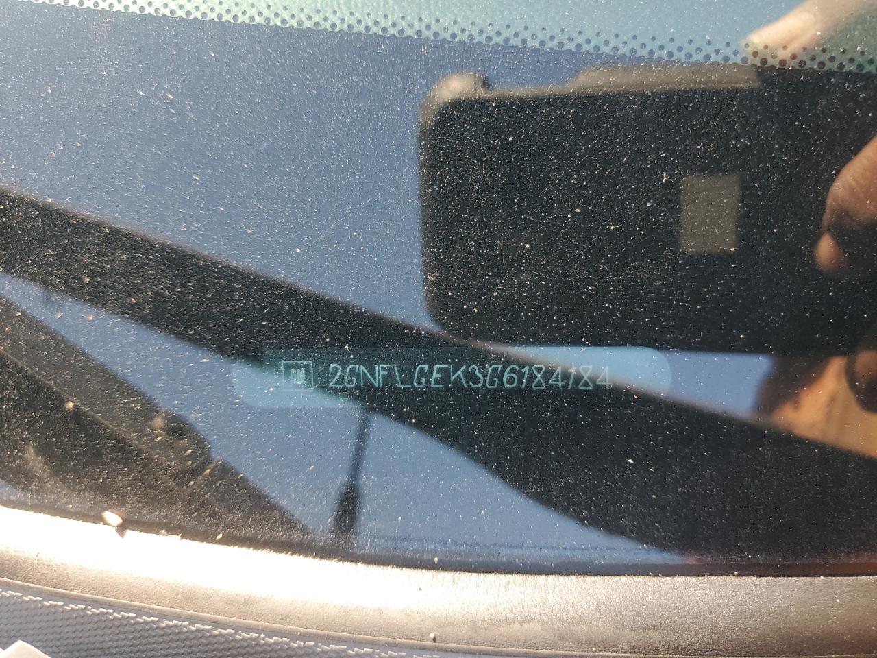 2016 Chevrolet Equinox Ltz VIN: 2GNFLGEK3G6184184 Lot: 71668395