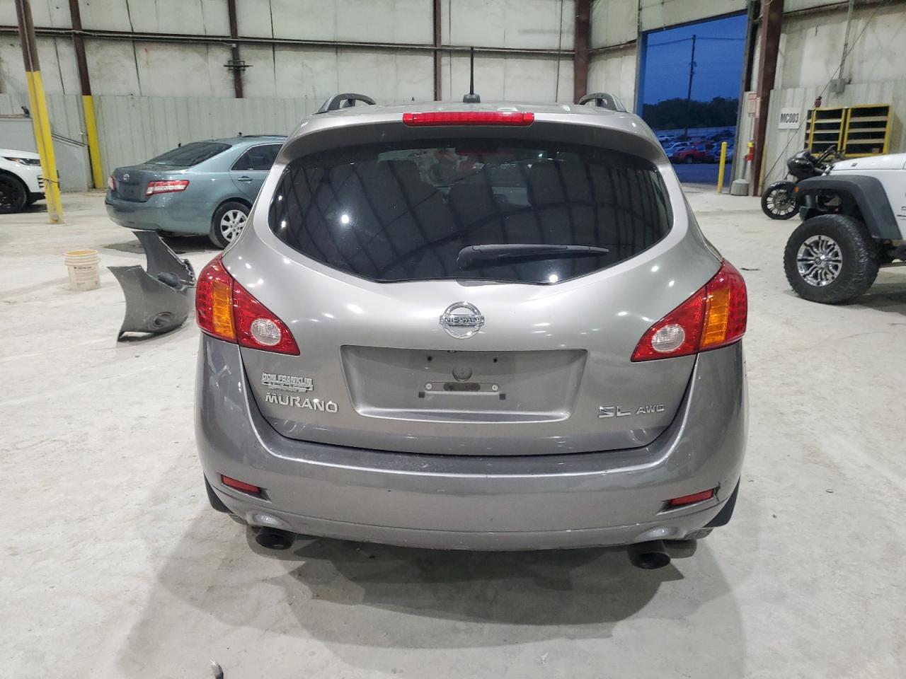 2009 Nissan Murano S VIN: JN8AZ18W39W155603 Lot: 82065935