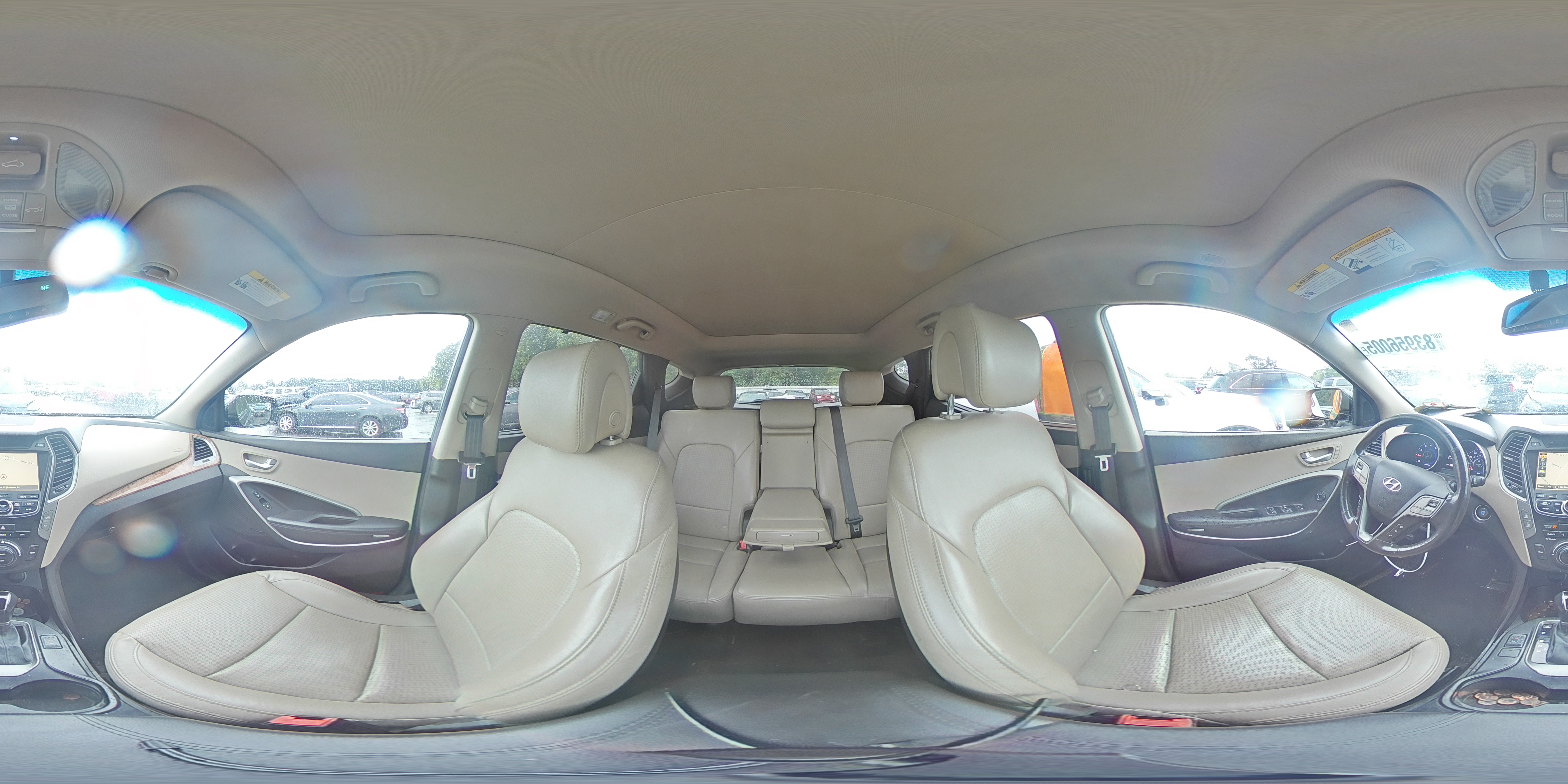 2015 Hyundai Santa Fe Sport VIN: 5XYZU3LB5FG293634 Lot: 83956005