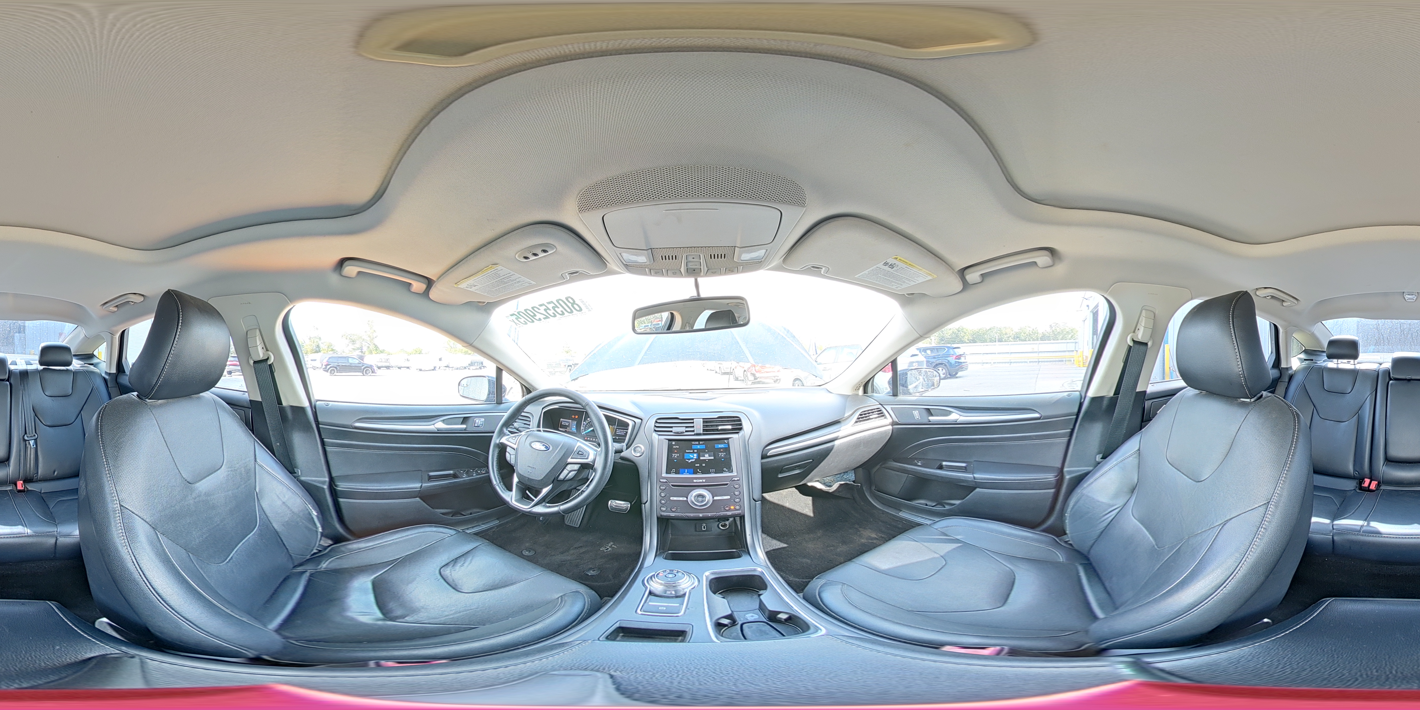 2017 Ford Fusion Titanium VIN: 3FA6P0K92HR132163 Lot: 80552905