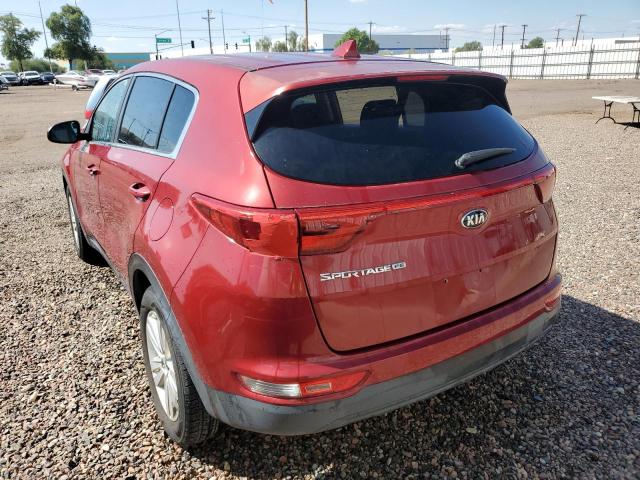 Паркетники KIA SPORTAGE 2017 Красный