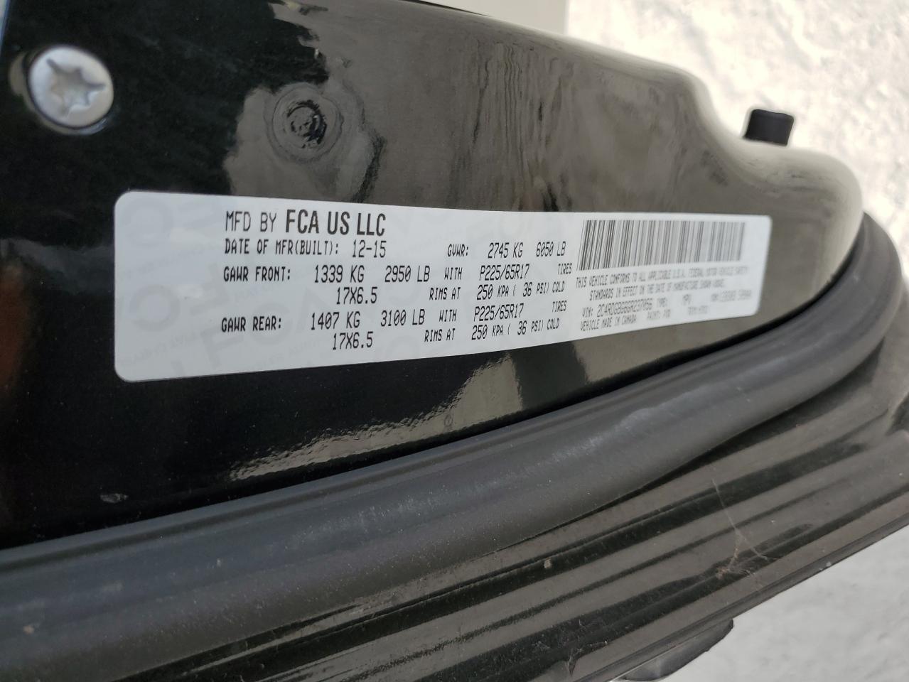 2016 Dodge Grand Caravan Se VIN: 2C4RDGBG6GR237056 Lot: 81151145